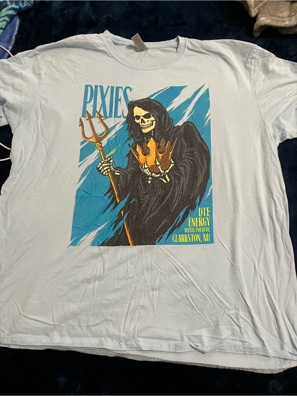 Awesome limited edition NWOT Graphic Tee pixies Blue Band Shirt